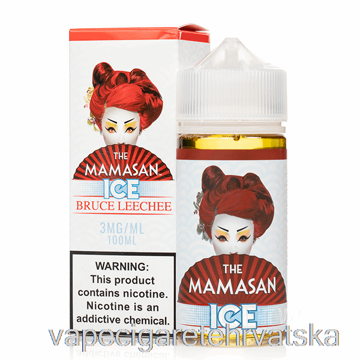 Vape Hrvatska Ice Bruce Leechee - The Mamasan E-liquid - 100ml 3mg